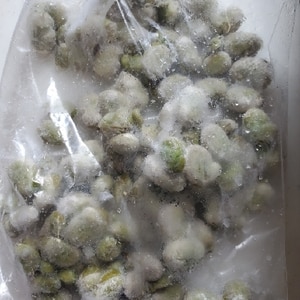 そら豆の冷凍保存解凍方法